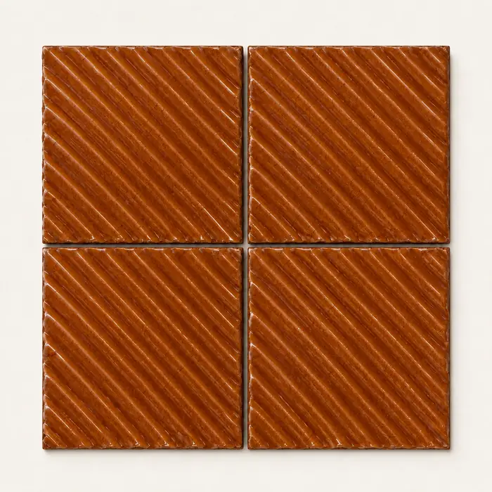Estriado / Liso Caramelo